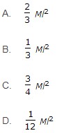 Mass moment of inertia