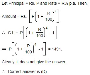 the rate of compound interest is