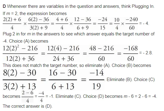 Math sat 1 8